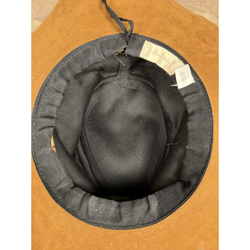 Altar'd State Brown Wide Brim Braided Cowboy Hat Western Women's One Size - Picture 10 of 13